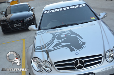 Mercedes-CLK-63-Grey